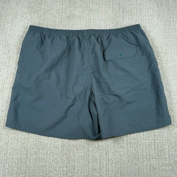 NWT Patagonia Men's 2XL Baggies Gray 6 Mesh Lined Swim Trunks Shorts 57022
